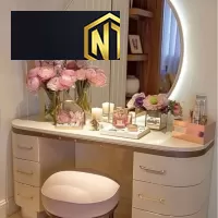 BÀN TRANG ĐIỂM HIỆN ĐẠI PHONG CÁCH CÔNG CHÚA - BTĐ012